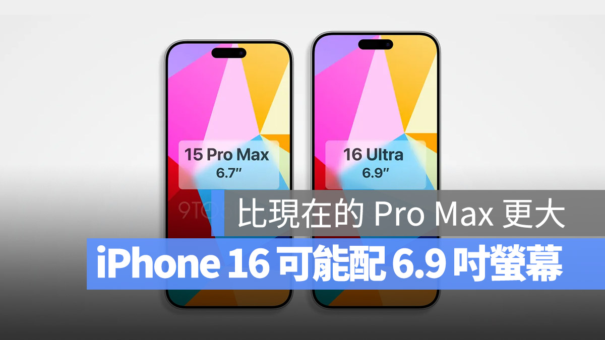 iPhone 16 Pro Max CAD 6.9 吋 6.7 吋