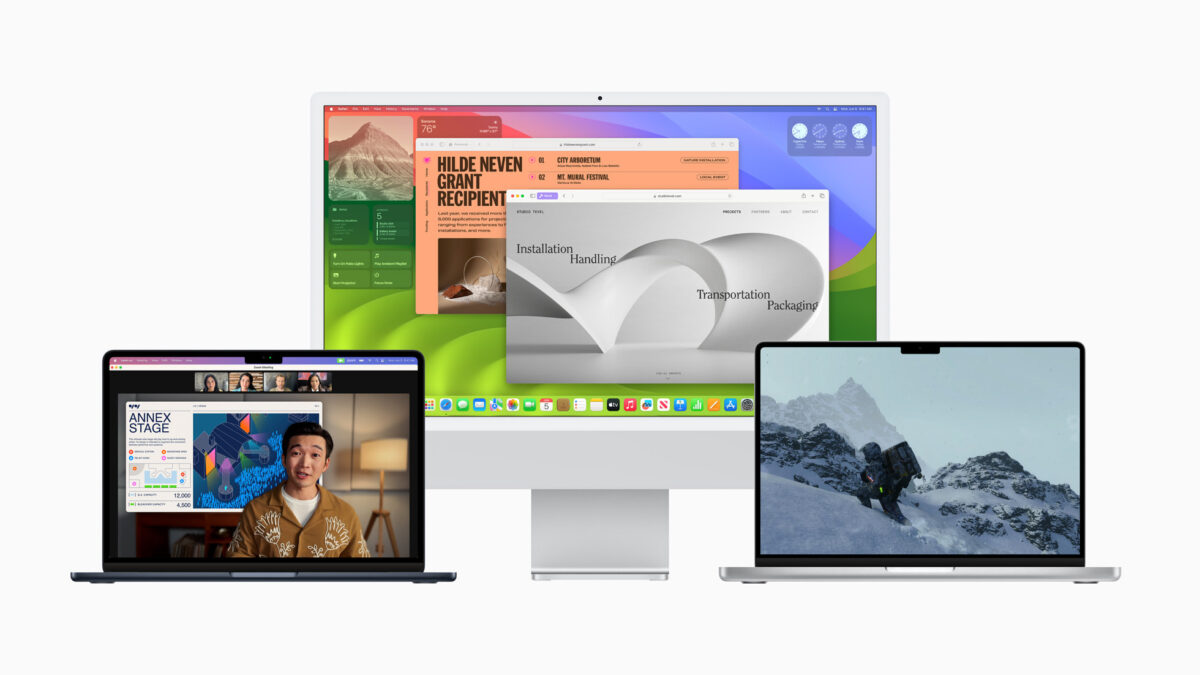 Mac macOS macOS Sonoma WWDC 2023 新功能 功能限制