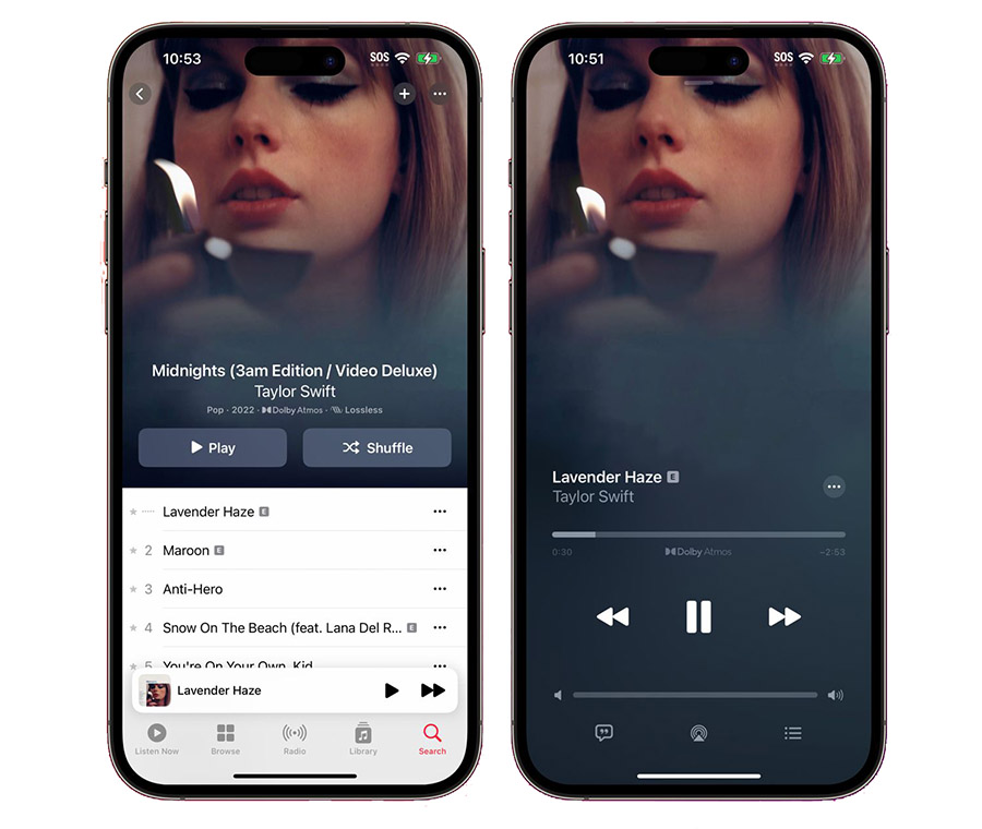 Apple Music 音樂 iOS 17 CarPlay SharePlay
