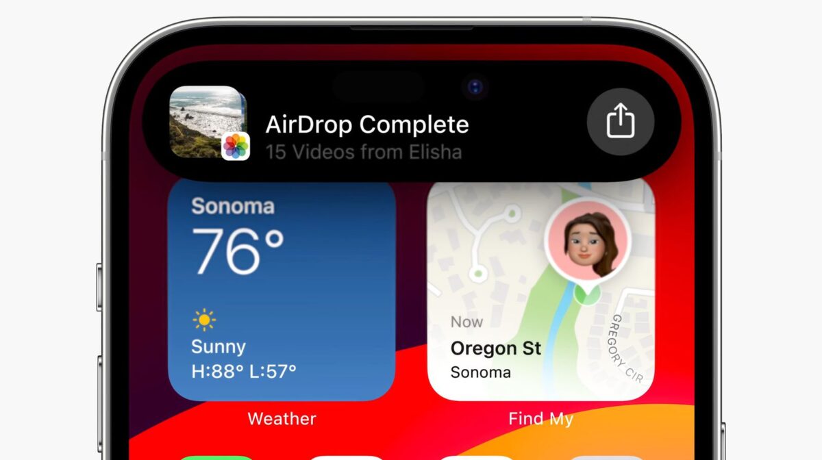 iOS iOS 17 AirDrop NameDrop iPhone SharePlay 新功能
