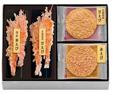 桂新堂海老仙貝特盛禮盒 造型蝦餅2組+蝦仙貝6袋入