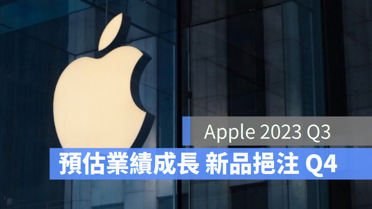 apple 2023 Q3  財報預估
