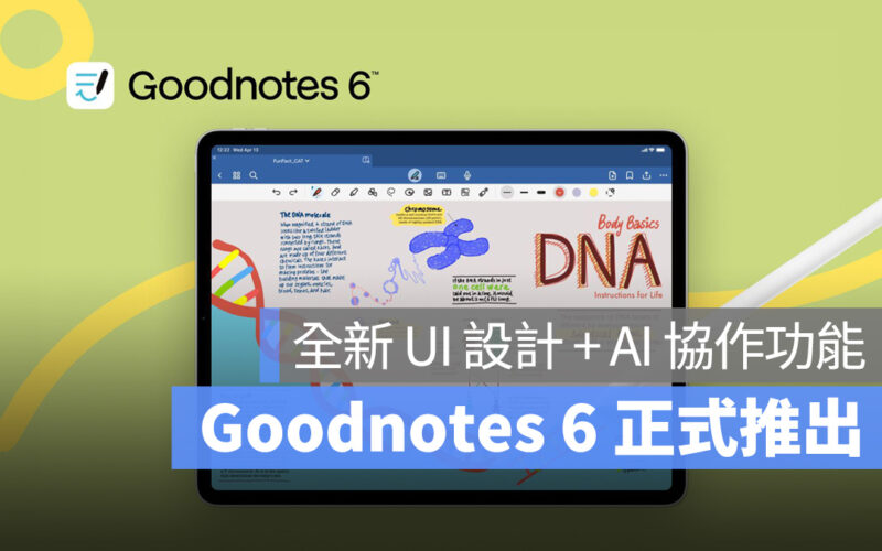 Goodnotes Goodnotes 5 Goodnotes 6 iPad 筆記軟體