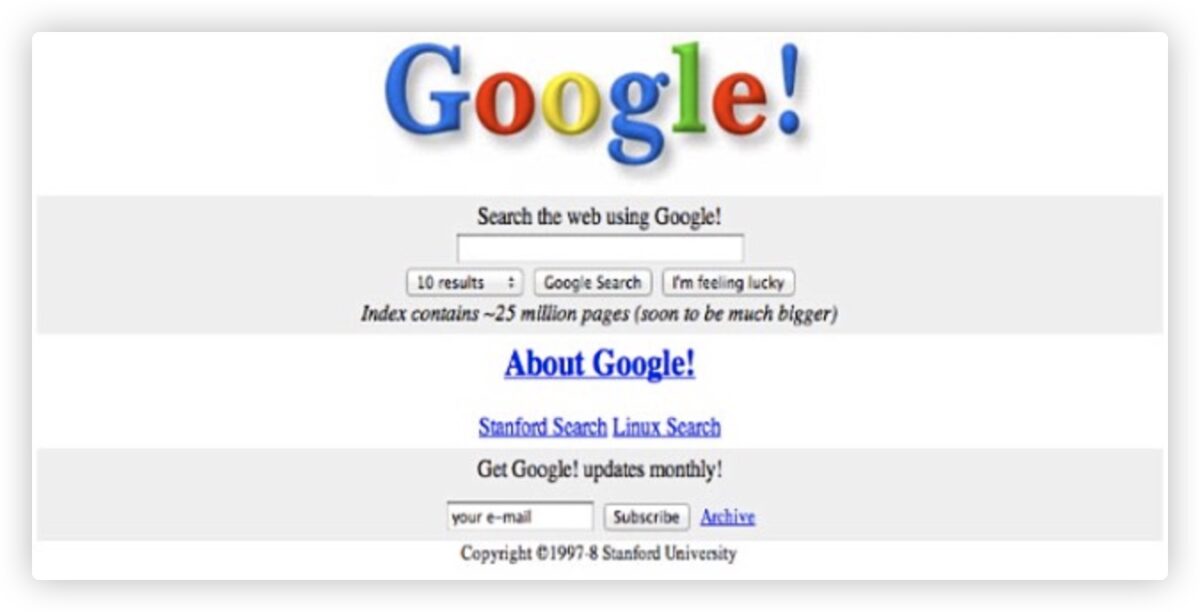 Google 25 歲生日慶祝