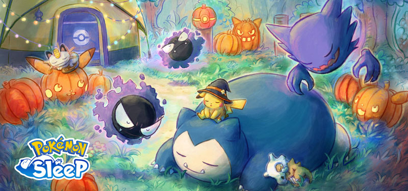 Pokémon Sleep 寶可夢 好眠日 萬聖節