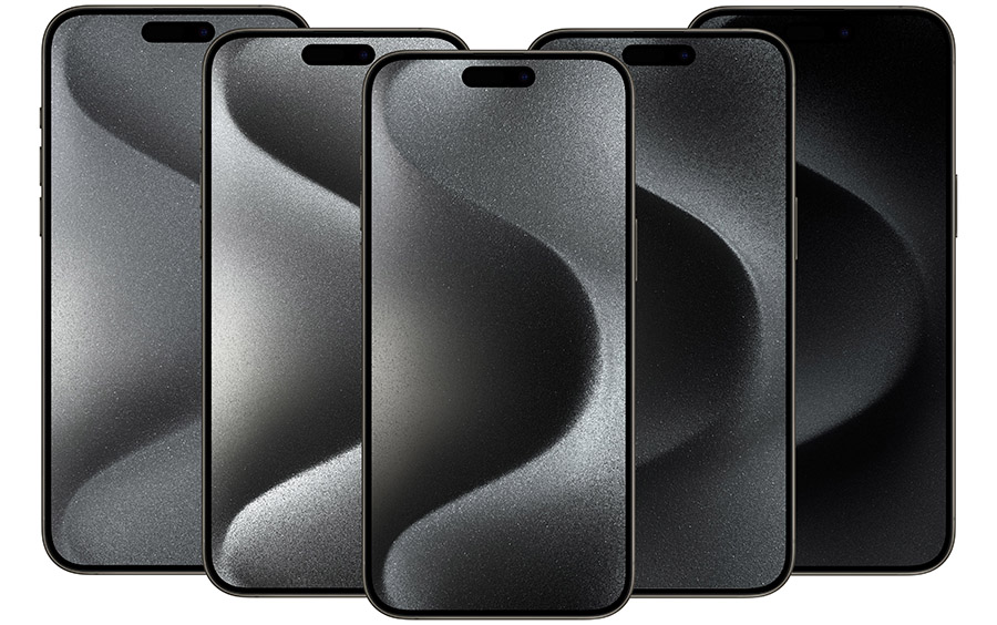iPhone 15 pro 鈦金屬流沙桌布