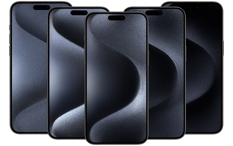 iPhone 15 pro 鈦金屬流沙桌布