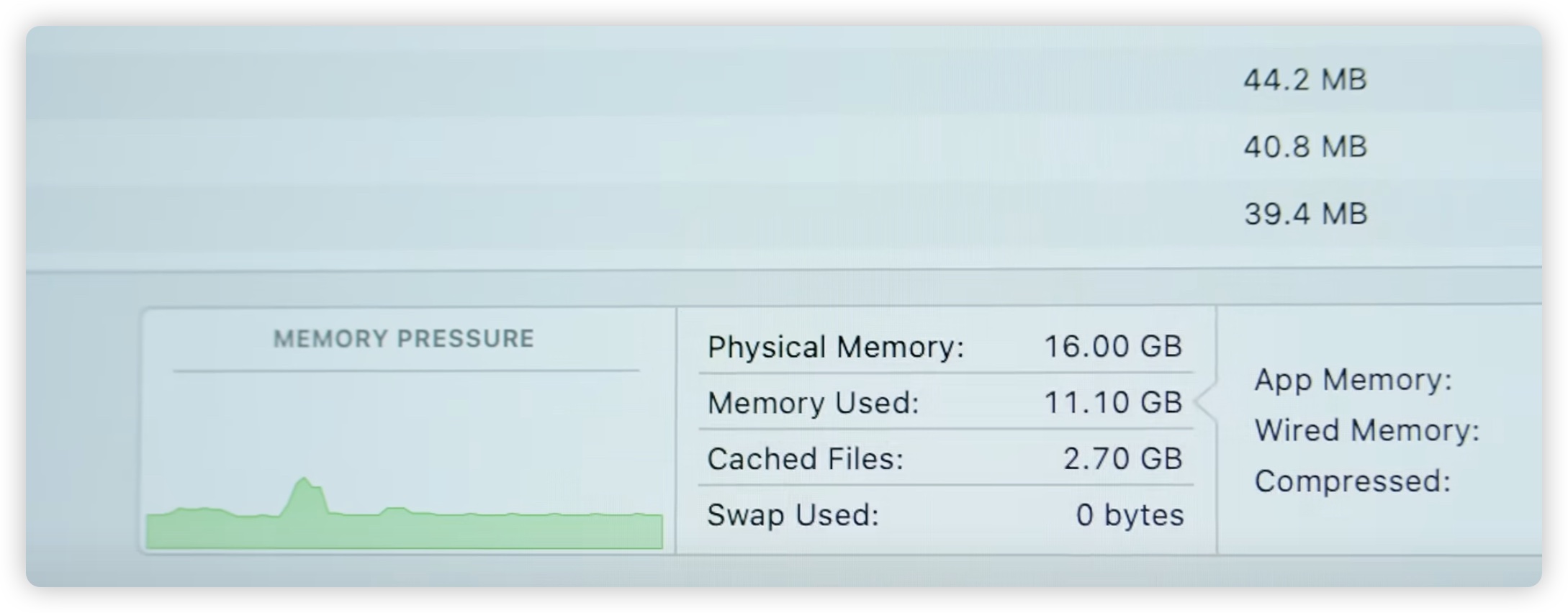 MacBook Pro 記憶體 8GB 夠嗎 16GB RAM