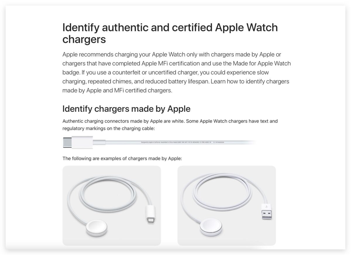 Apple Watch Apple Watch 充電器 MFi
