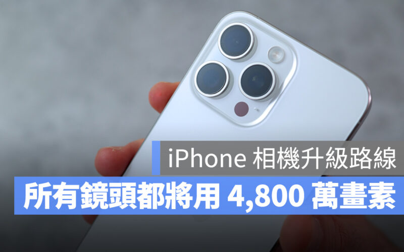 iPhone iPhone 16 iPhone 16 Pro 4,800 萬畫素 超廣角鏡頭