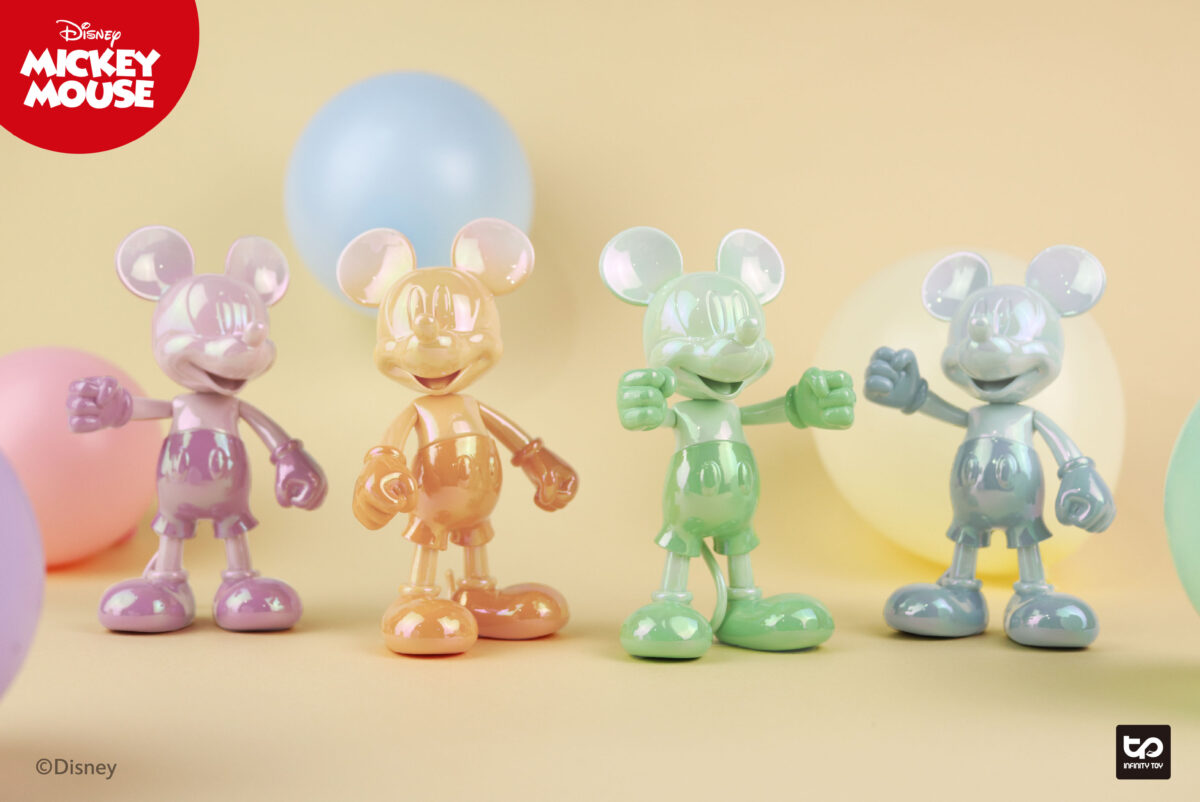 「迪士尼盒玩_繽紛米奇系列_Vol.1_甜點天堂」將於2023年12月20日正式夢幻開賣！總共有8+1種顏色