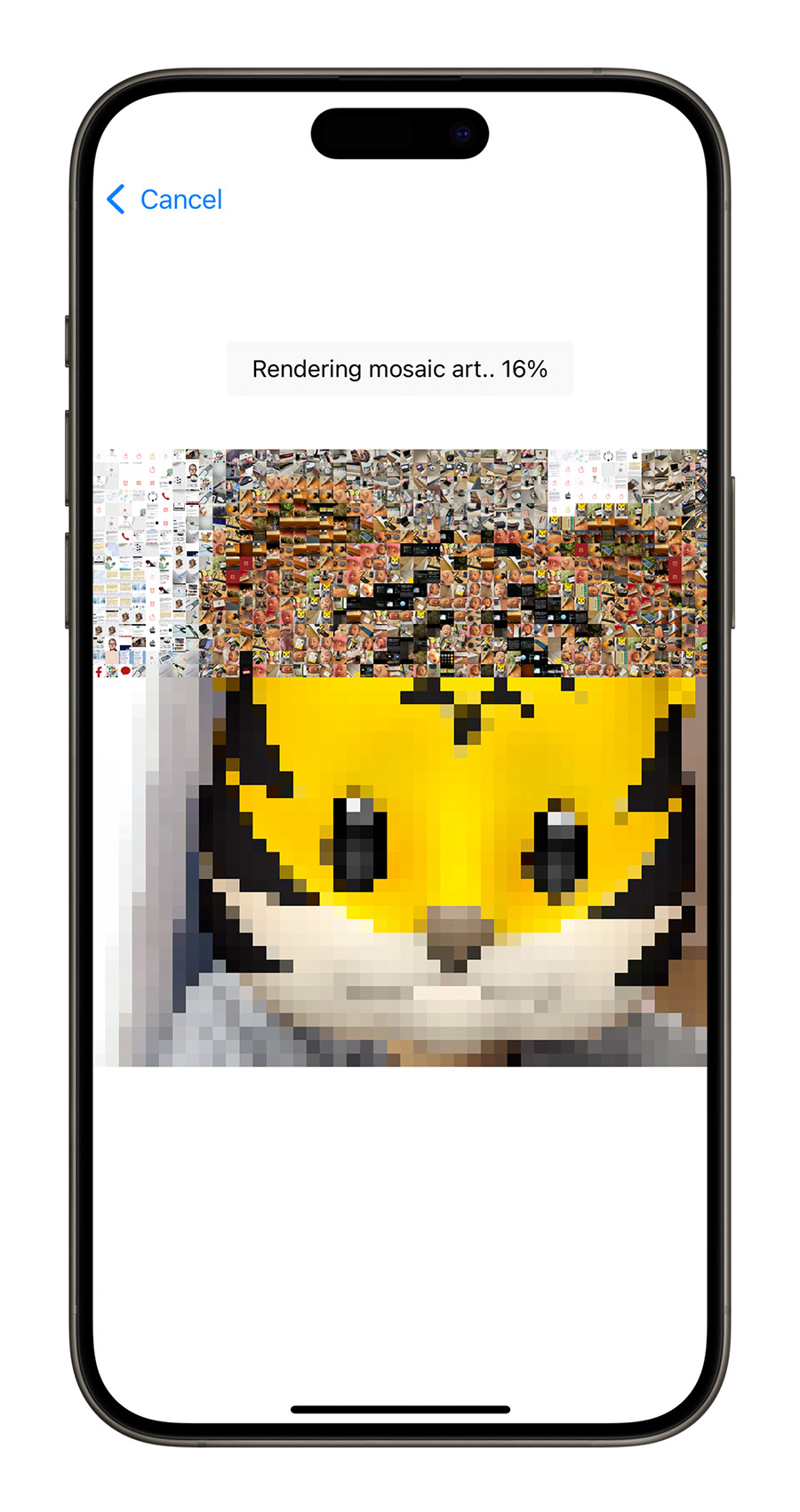 蒙太奇 照片拼貼 App PXL  mosaic art 馬賽克效果 App 推薦