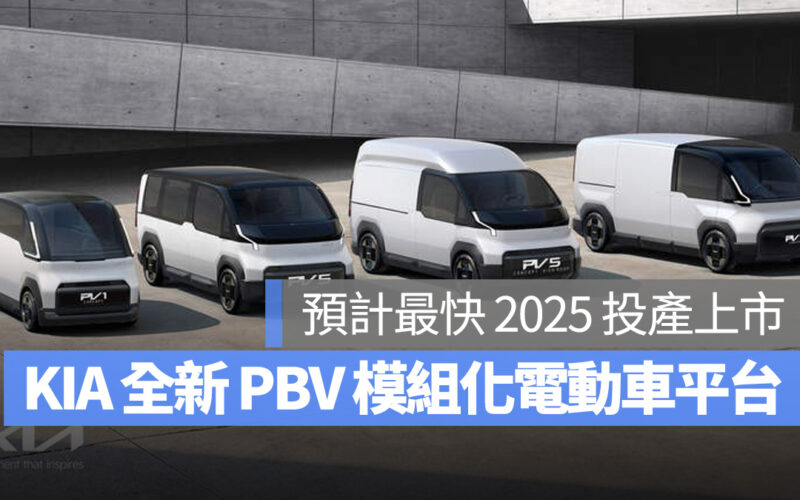 KIA PBV PBV 模組化電動車平台 KIA Concept PV5 KIA Concept PV7 KIA Concept PV1