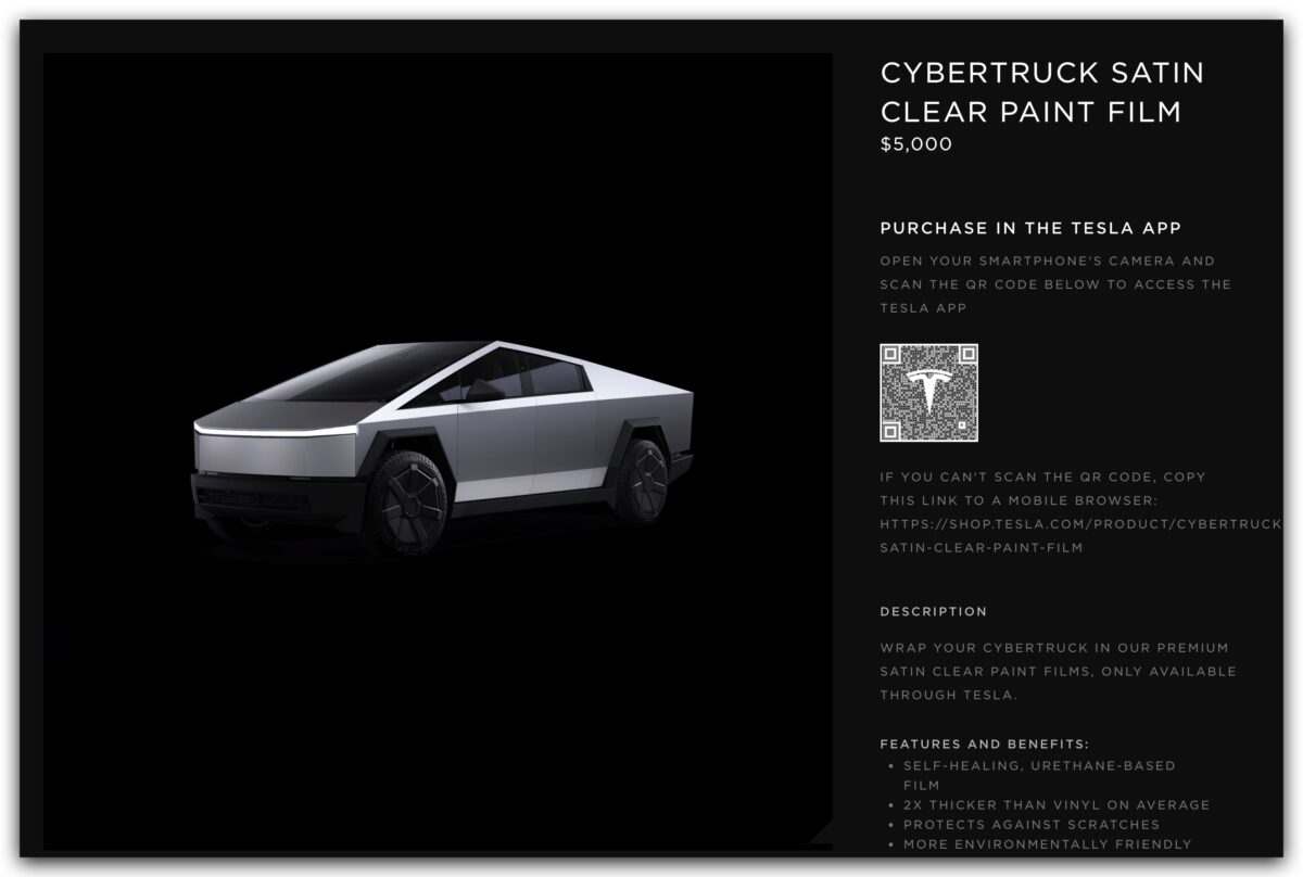 特斯拉 Tesla Cybertruck 包膜 全車包膜 改色