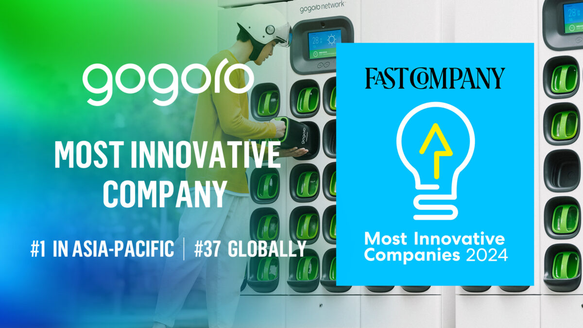 Gogoro Gogoro Network Fast Company 2024 年全球前 50 大最具創新力公司