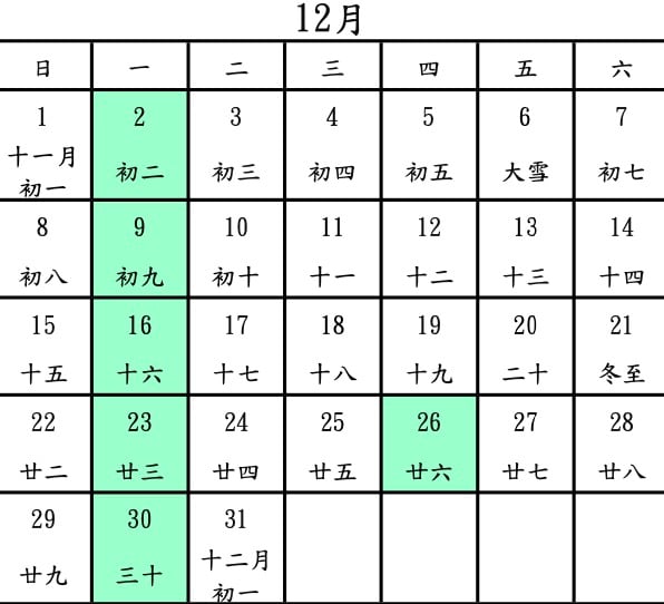 市場休市日