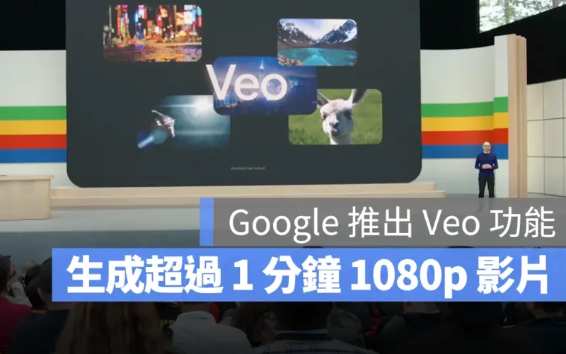 Google I/O Veo Imagen 3 文字轉影片 文字轉圖片