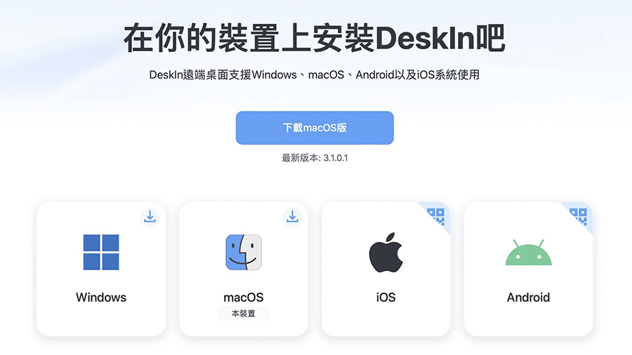 DeskIn 遠端工具 跨平台 遠端登入 遠端作業 遠端 App