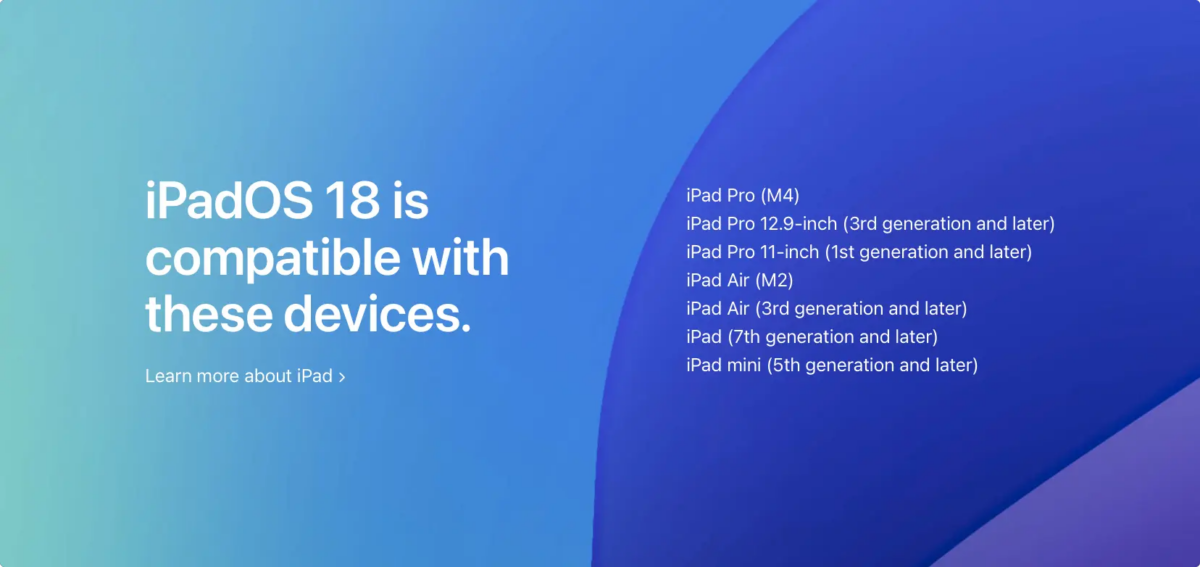 iPad iPadOS iPadOS 18 iPadOS 18 Beta iPadOS 18 下載更新