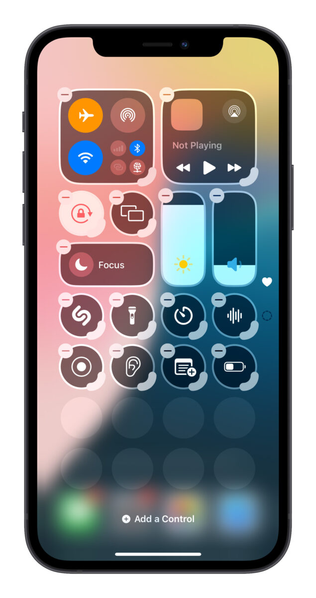iOS iOS 18 iPhone 控制中心 iOS 18 控制中心