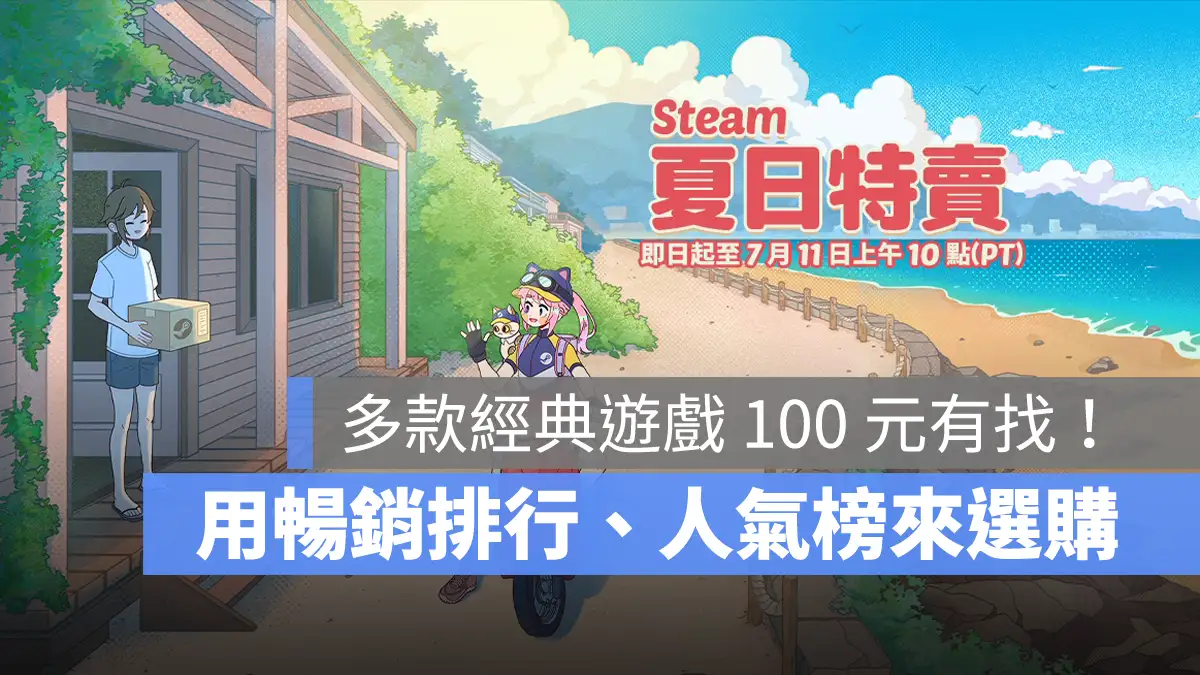 steam 夏日特賣會 遊戲推薦 最低優惠