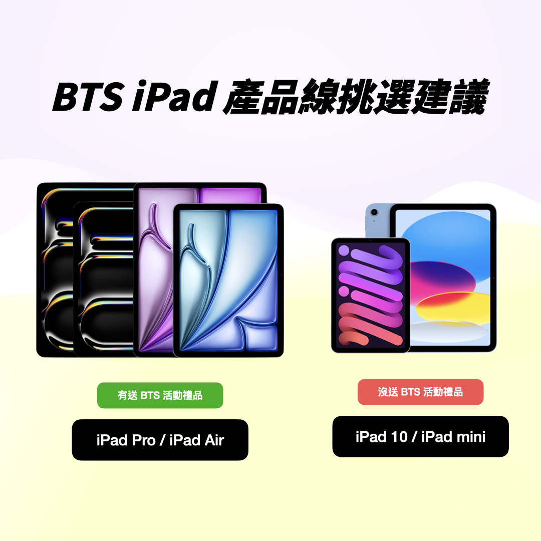 2024 Apple BTS BTS Apple BTS Back to School 教育優惠 返校優惠 教育價 產品選擇 iPad Mac iPad Air 6 M4 iPad Pro MacBook Pro MacBook Air Mac mini iMac