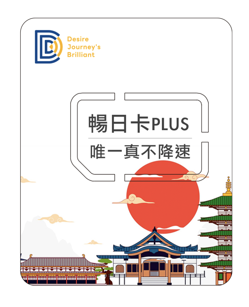 日本旅遊 eSIM 推薦 暢日卡 PLUS