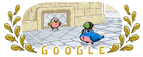 Google Doodle 奧運足球