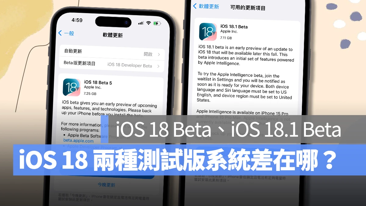 iOS 18 iOS iPhone iOS 18 Beta iOS 18.1 Beta iOS 18.1 Apple Intelligence