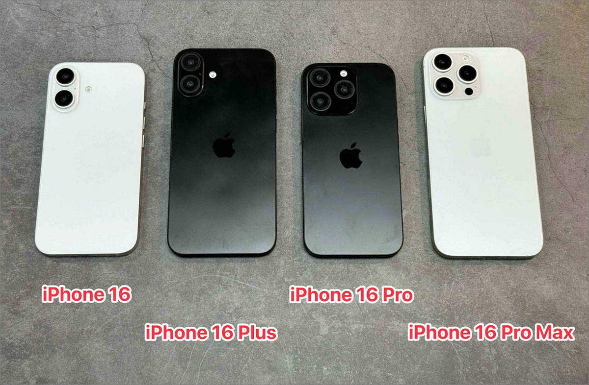 iPhone 16 iPhone 16 Plus iPhone 16 Pro iPhone 16 Pro Max 尺寸 大小 有哪些