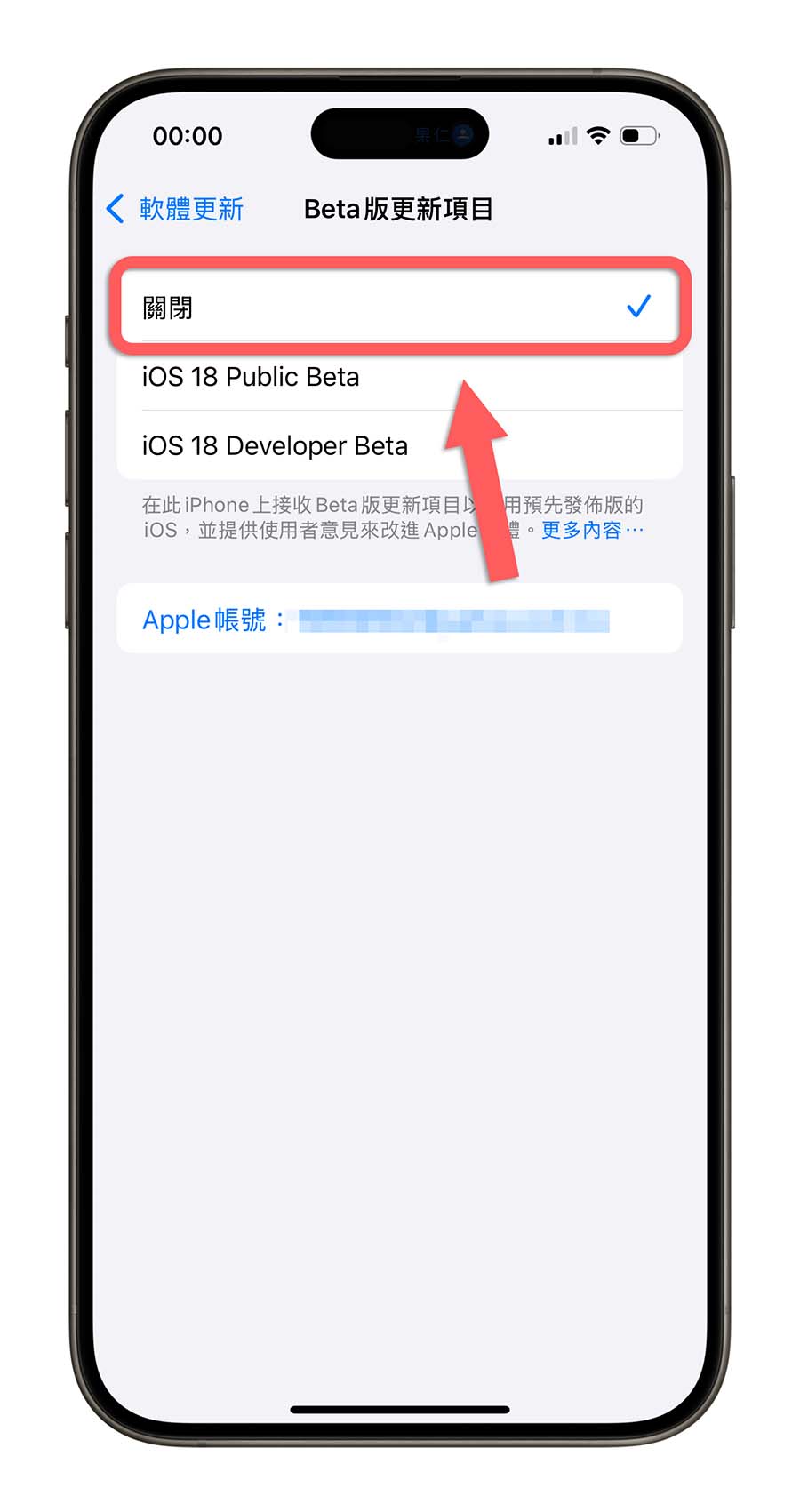 iOS 18 Beta 移除 轉正式版 更新 升級