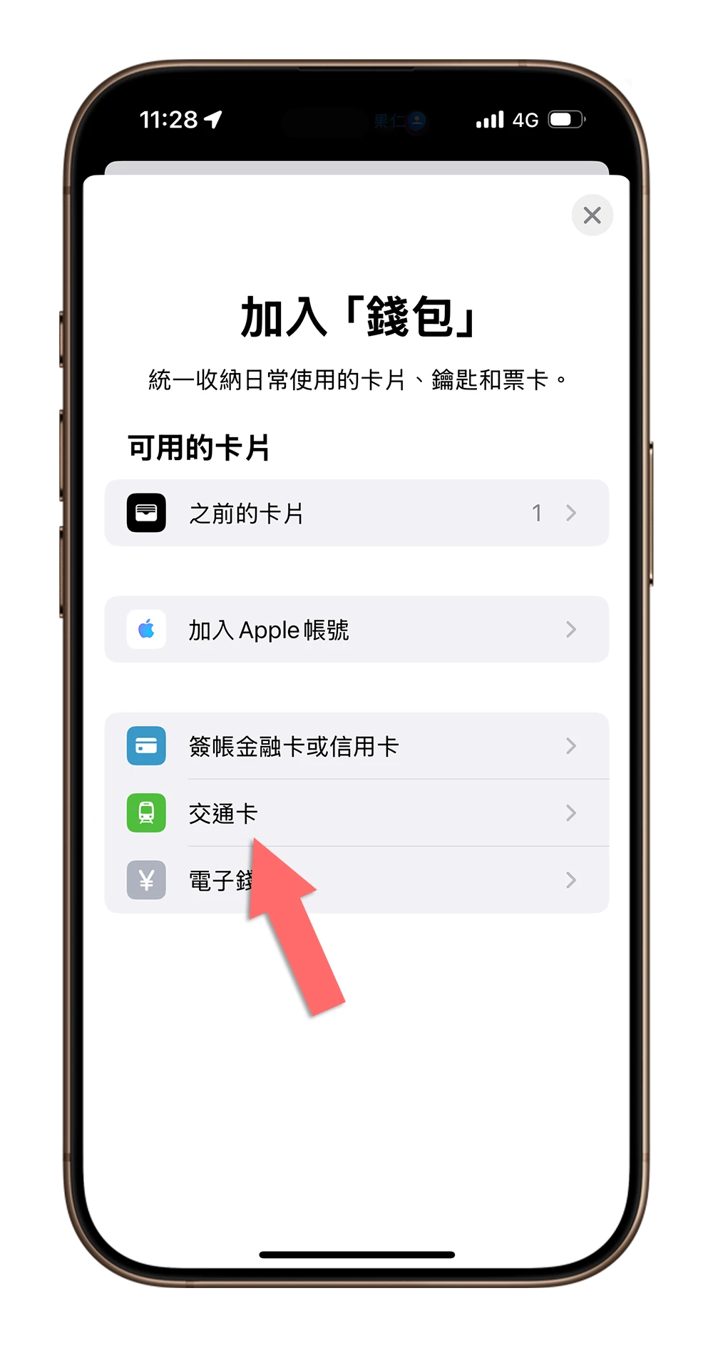 iOS 18.1 快速交通卡