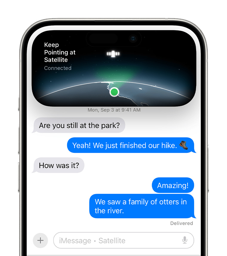 iOS iOS 18 iPhone iMessage 衛星傳訊