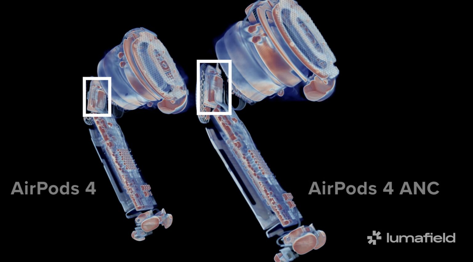 AirPods 4 ANC 主動式降噪版 拆解 