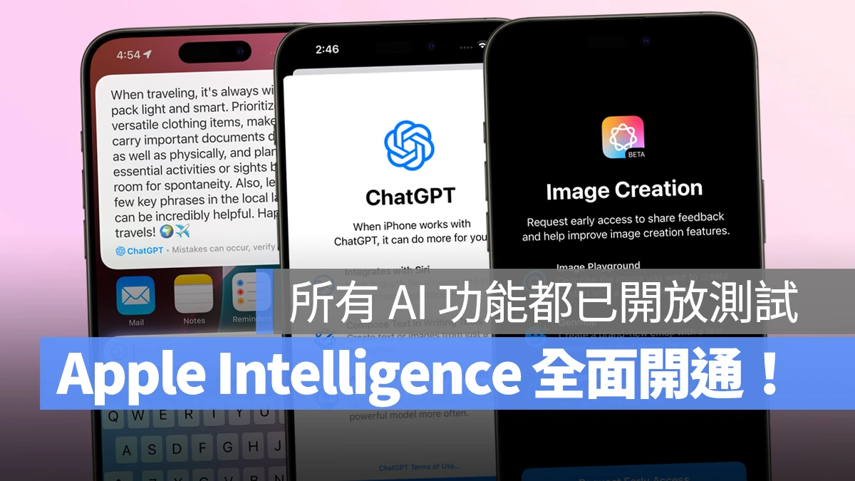 iOS iPhone iOS 18.2 iOS 18.2 Beta Apple Intelligence Image Playground Genmoji Image Wand ChatGPT Siri Visual Intelligence