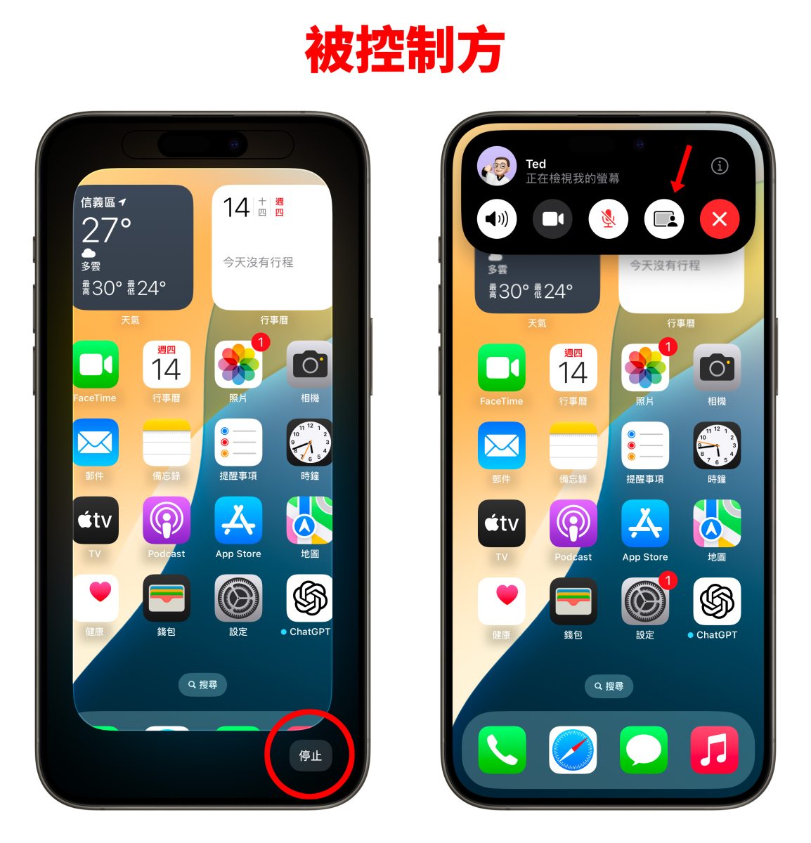 iOS iPhone iOS 18 FaceTime 遠端控制 FaceTime 遠端控制