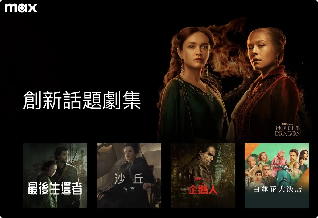 OTT 影音串流平台 Netflix Disney+ HBO Max Apple TV+ 愛奇藝 Hami Video myVideo friDay Catchplay LINE TV