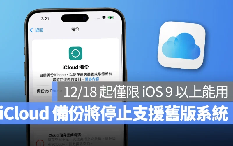 iCloud iOS iCloud 備份