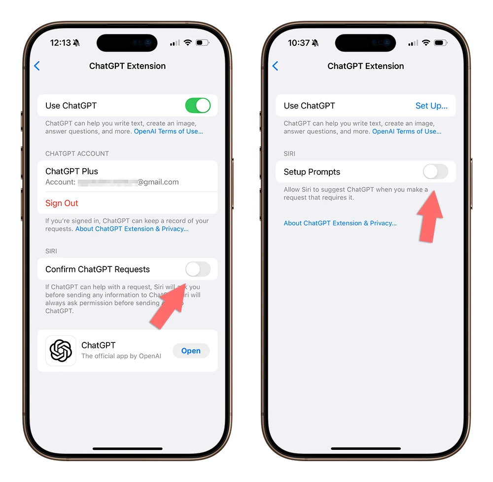 iOS 18.2 Siri 寫作工具 ChatGPT