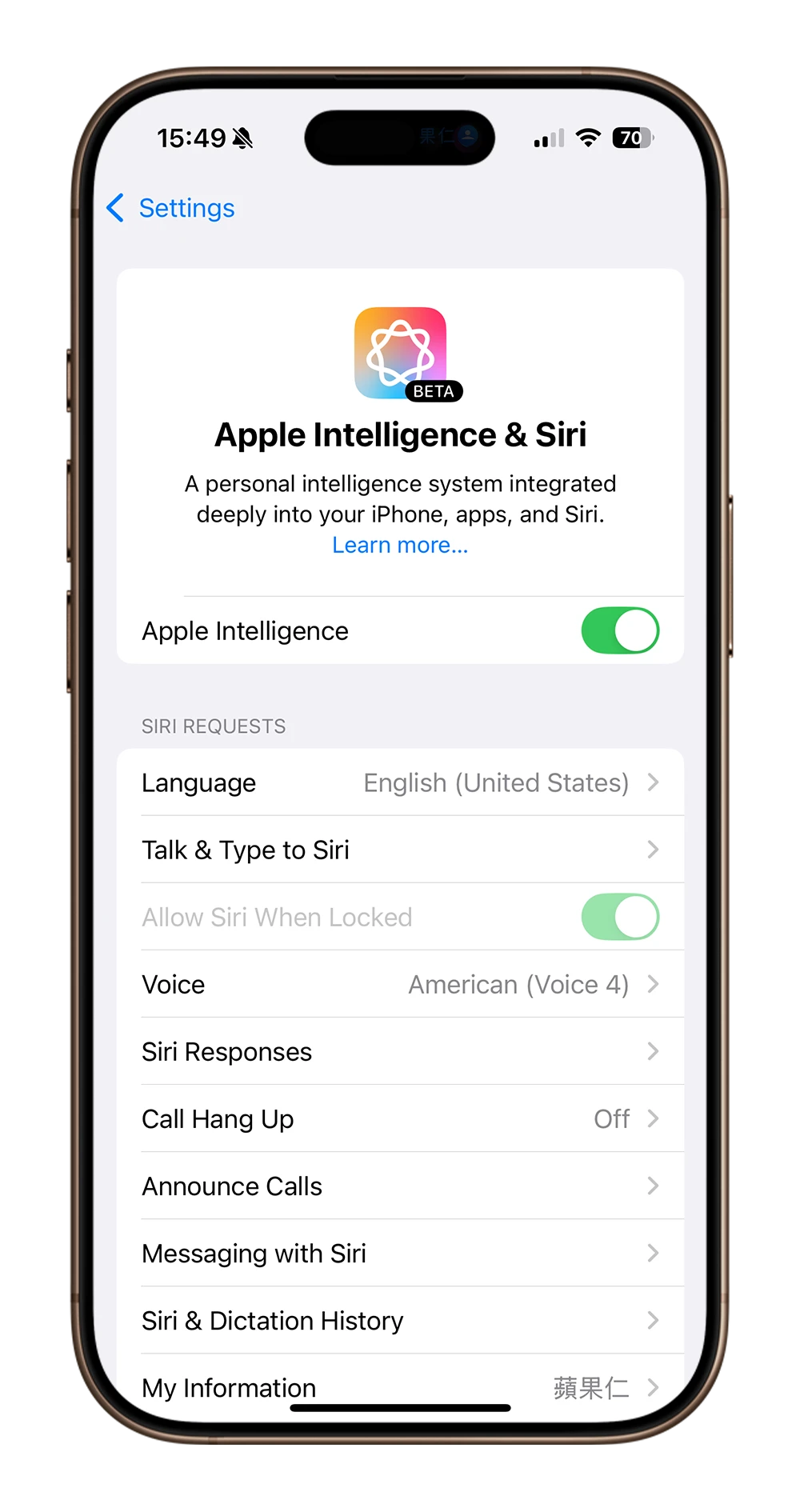 iPhone Apple Intelligence Genomji 表情符號