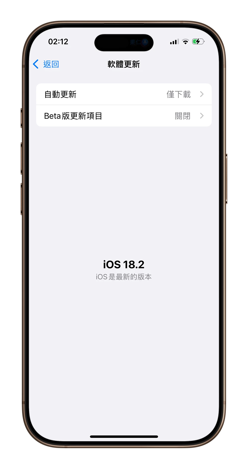 iPhone  iOS 18.2 音量控制器