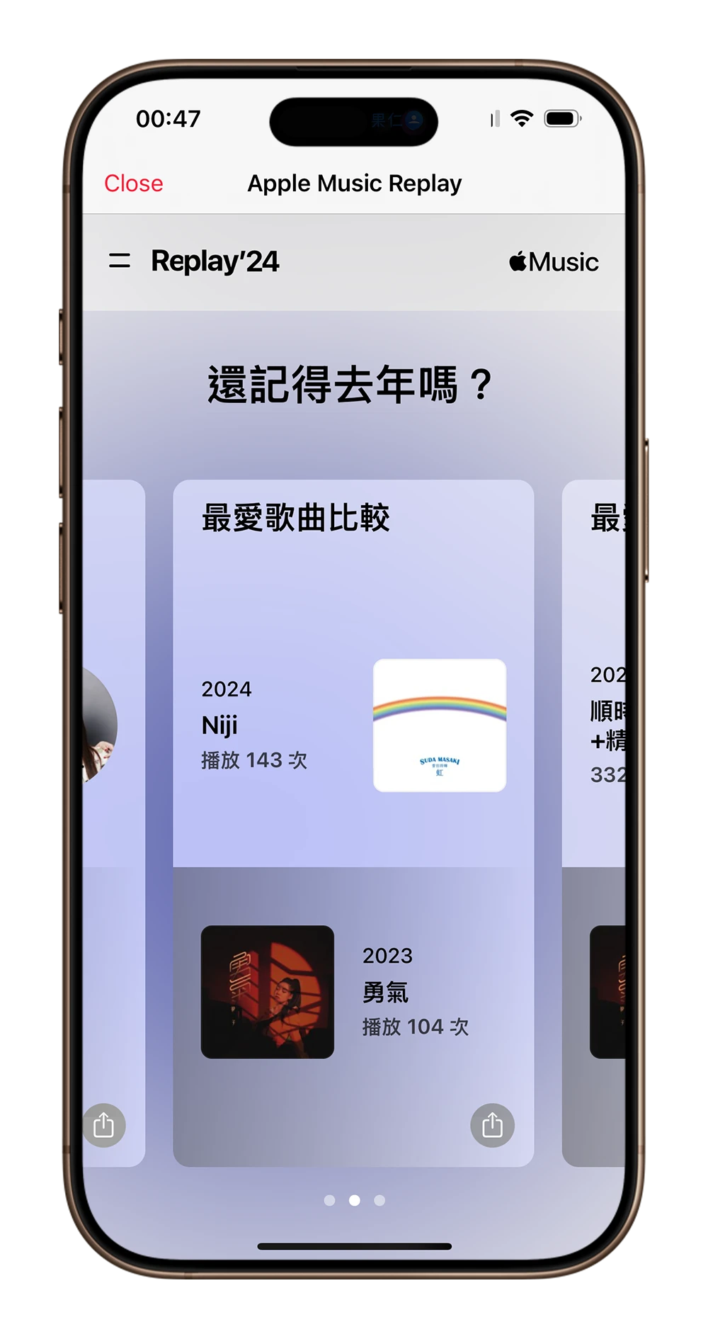 Apple Music Replay 年度音樂回顧