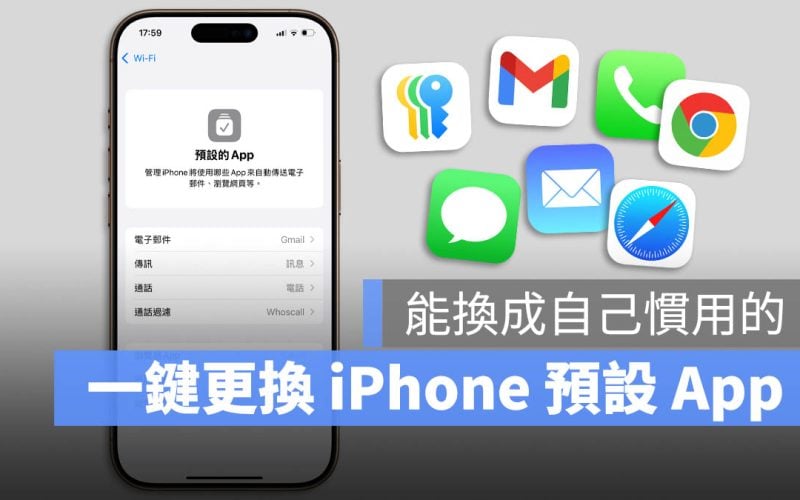 iPhone 預設 App 更改 變換 iOS 18.2