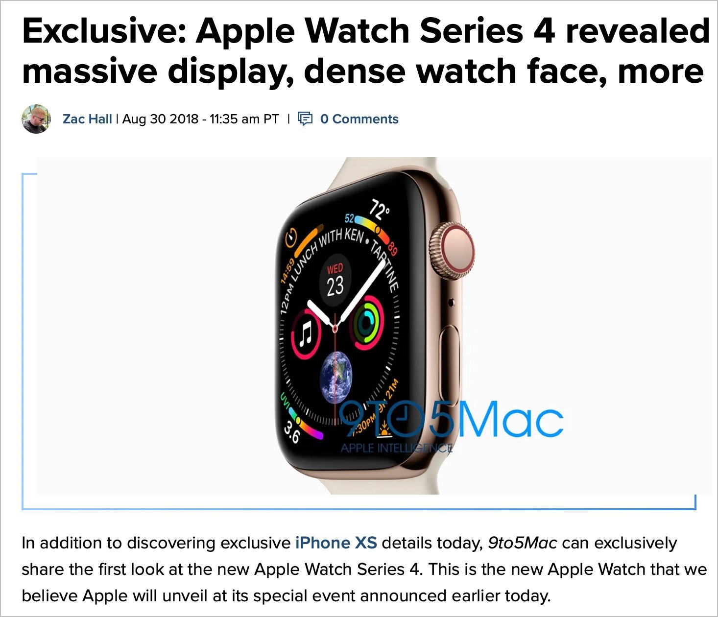 Apple Watch 4